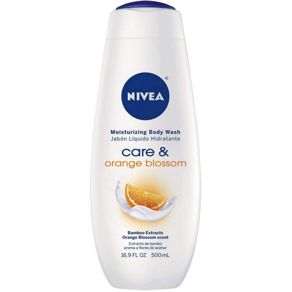 NIVEA Care & Orange Blossom Moisturizing Body Wash 16.9 oz