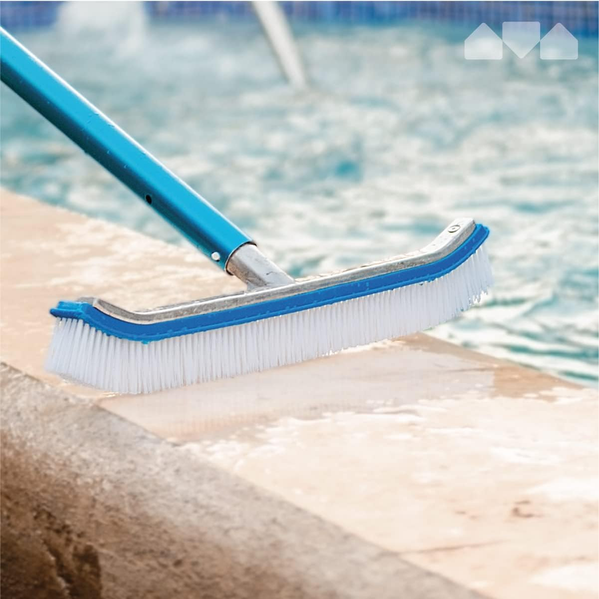 Milliard 17.5 inch Extra-Wide Nylon Pool Brush, Designed for Use with Vinyl Lined Pools