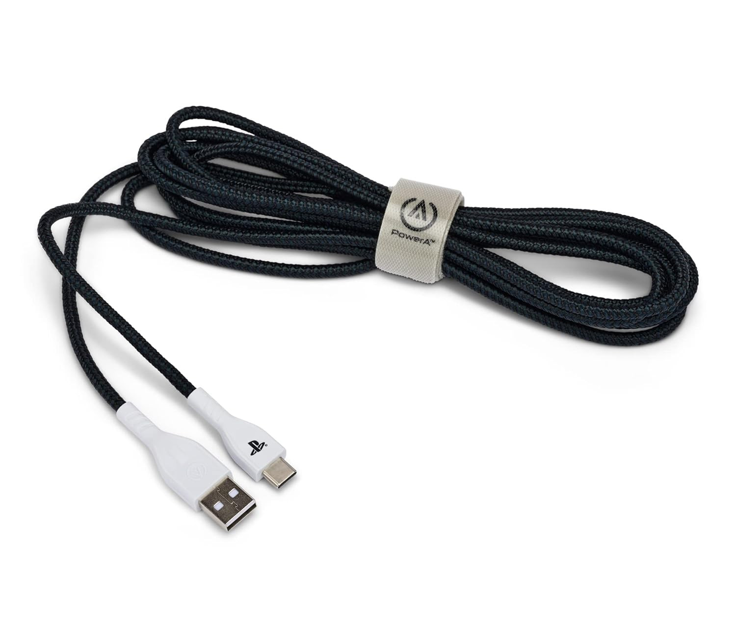 PowerA Charge Cable with Kevlar for PlayStation 5, cable, USB, Kevlar, PS5, officially licensed